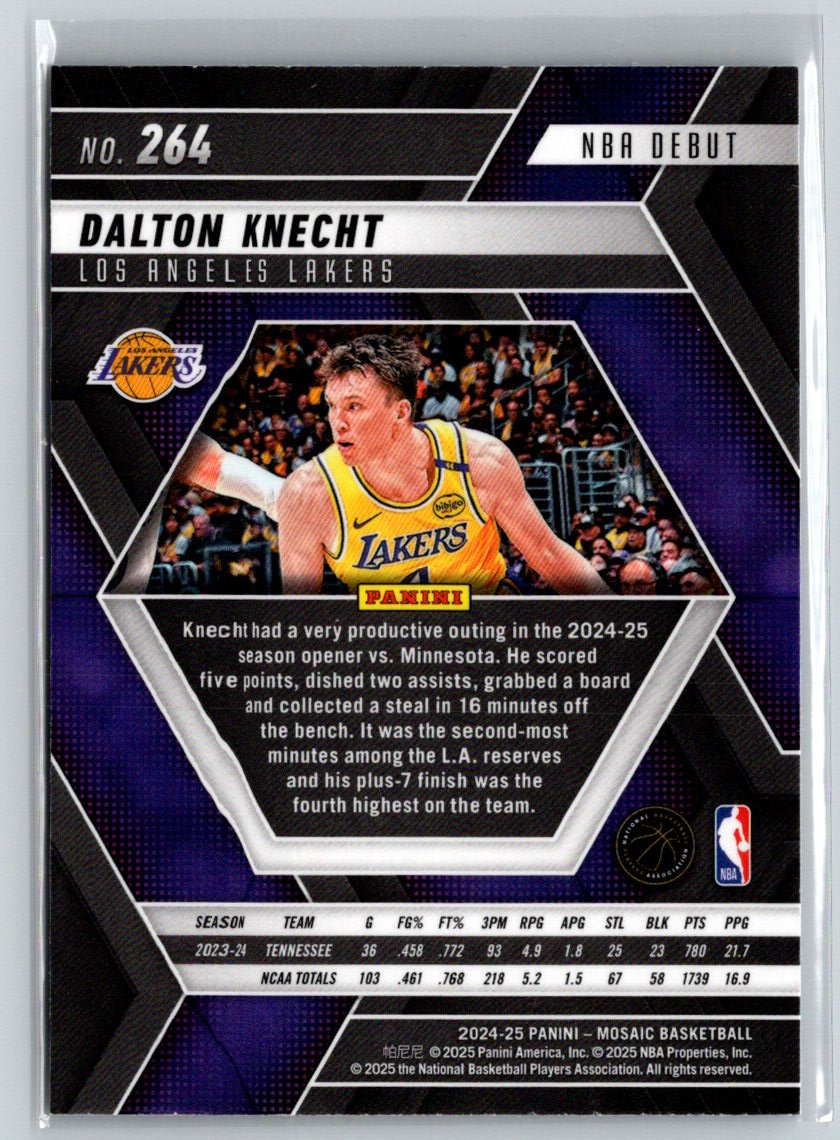 2024-25 Panini Mosaic #264 Dalton Knecht Q02