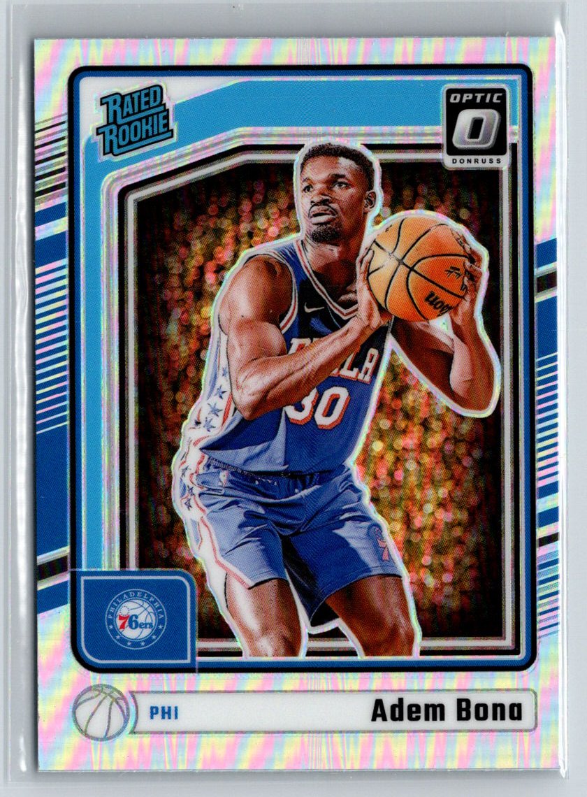 2024-25 Donruss Optic #281 Adem Bona Holo Q03