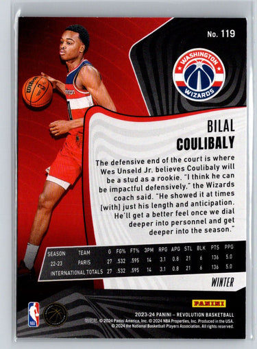 2023-24 Panini Revolution #119 Bilal Coulibaly Winter Q05