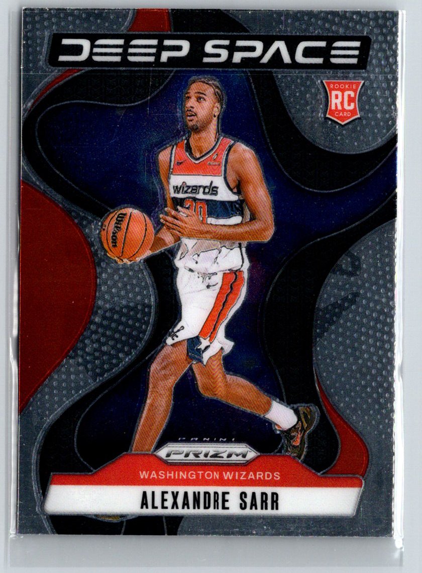 2024-25 Panini Prizm #9 Alexandre Sarr Deep Space Q05