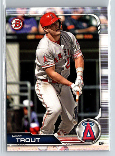 2019 Bowman #1 Mike Trout Q06