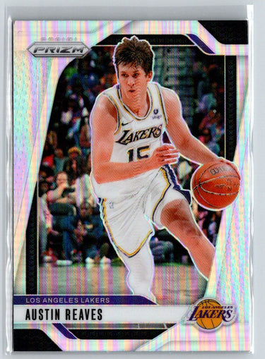 2024-25 Panini Prizm #26 Austin Reaves Silver Prizm Q06