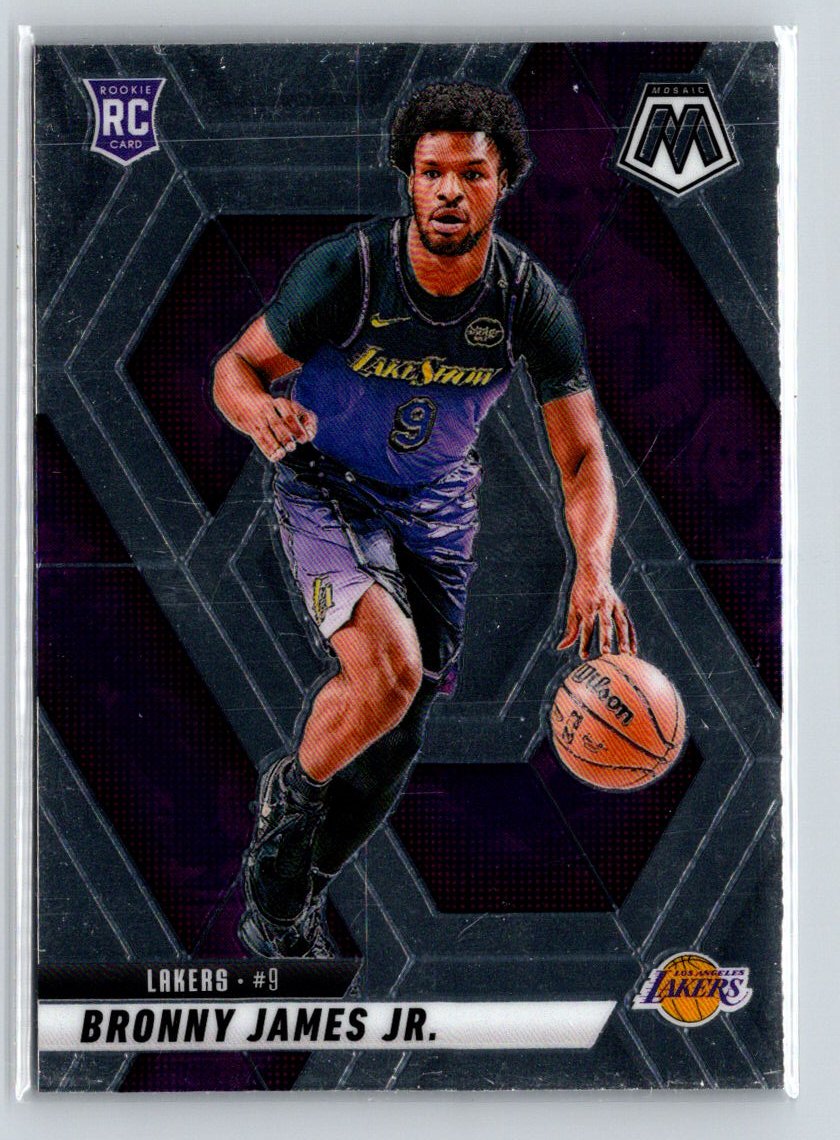2024-25 Panini Mosaic #214 Bronny James Jr. Q07