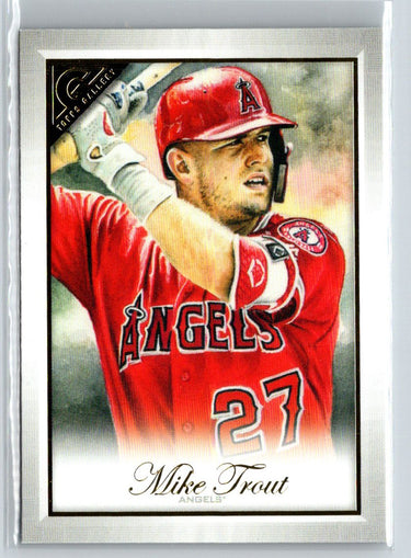 2019 Topps Gallery #105 Mike Trout Q08