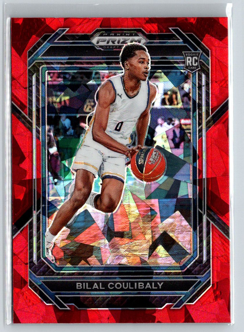 2023 Panini Prizm Draft Picks #97 Bilal Coulibaly Red Ice Q08