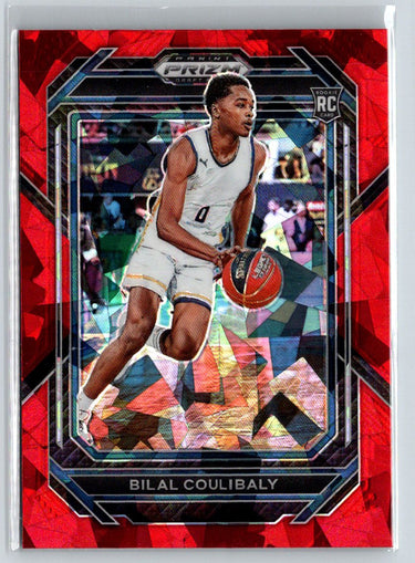 2023 Panini Prizm Draft Picks #97 Bilal Coulibaly Red Ice Q08