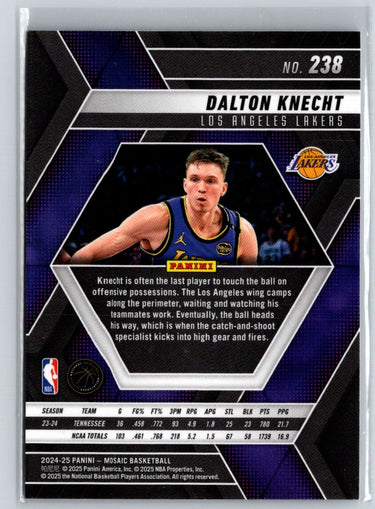 2024-25 Panini Mosaic #238 Dalton Knecht Q08