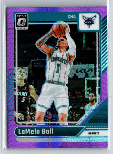 2024-25 Donruss Optic #172 LaMelo Ball Hyper Pink Q09