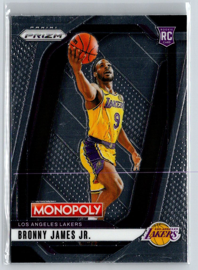 2024-25 Panini Prizm #45 Bronny James Jr. Q09