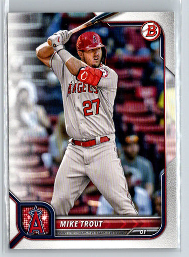2022 Bowman #32 Mike Trout Q09