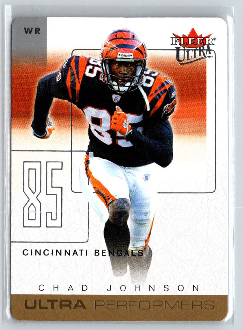 2004 Ultra #14 UP Chad Johnson Ultra Performers Q11