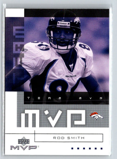 2002 Upper Deck MVP #TM-5 Rod Smith Team MVP Q11