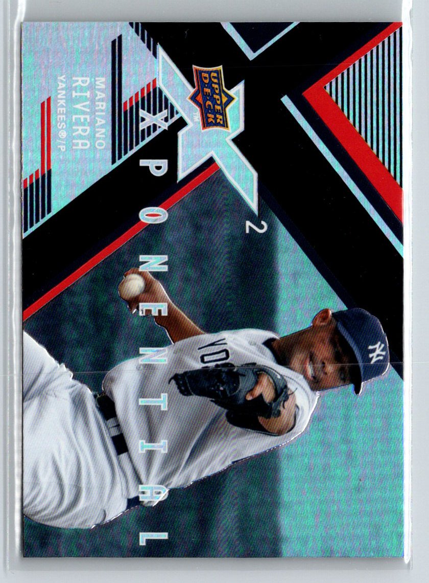 2008 Upper Deck X #X2-MR Mariano Rivera Xponential 2 Q11