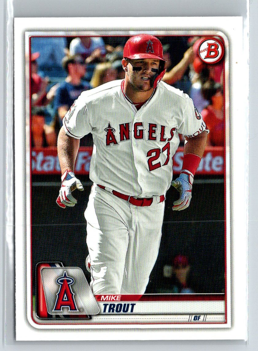 2020 Bowman #1 Mike Trout Q11