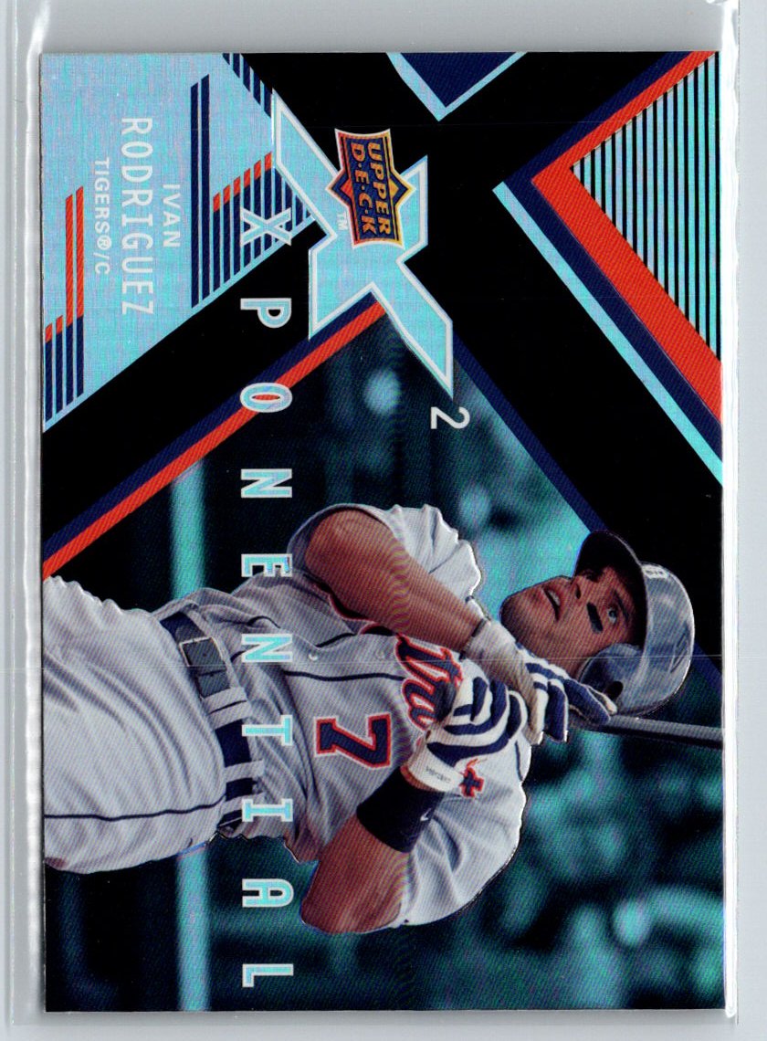 2008 Upper Deck X #X2-IR Ivan Rodriguez Xponential 2 Q12