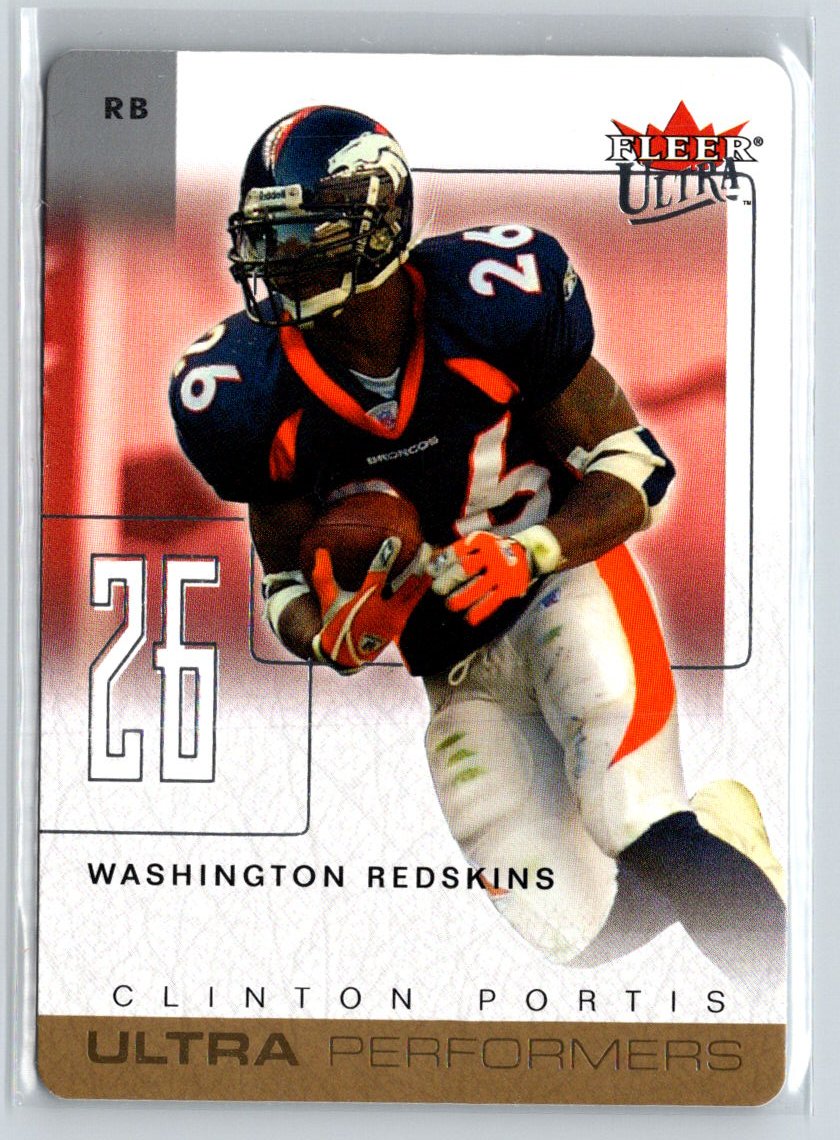 2004 Ultra #2 UP Clinton Portis Ultra Performers Q13