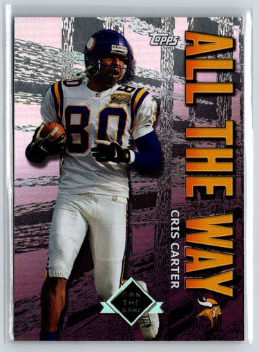2001 Topps Chrome - Own the Game #AW6 Cris Carter Q13