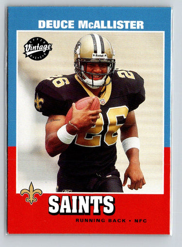 2001 Upper Deck Vintage #240 Deuce McAllister Q13