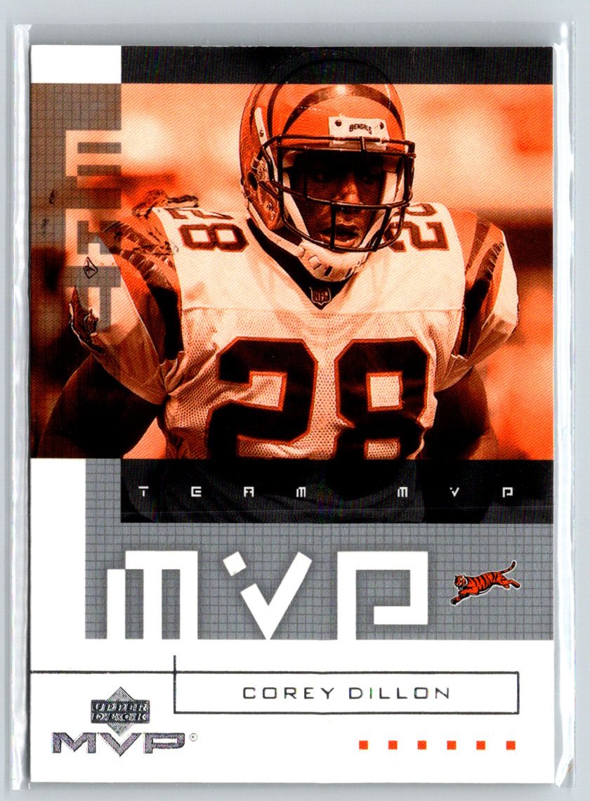 2002 Upper Deck MVP #TM-3 Corey Dillon Team MVP Q13