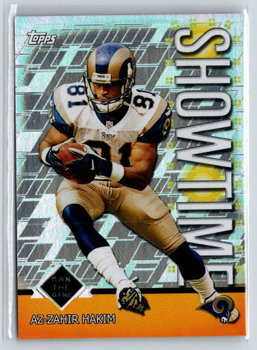 2001 Topps Chrome - Showtime #TS2 Az-Zahir Hakim Q14