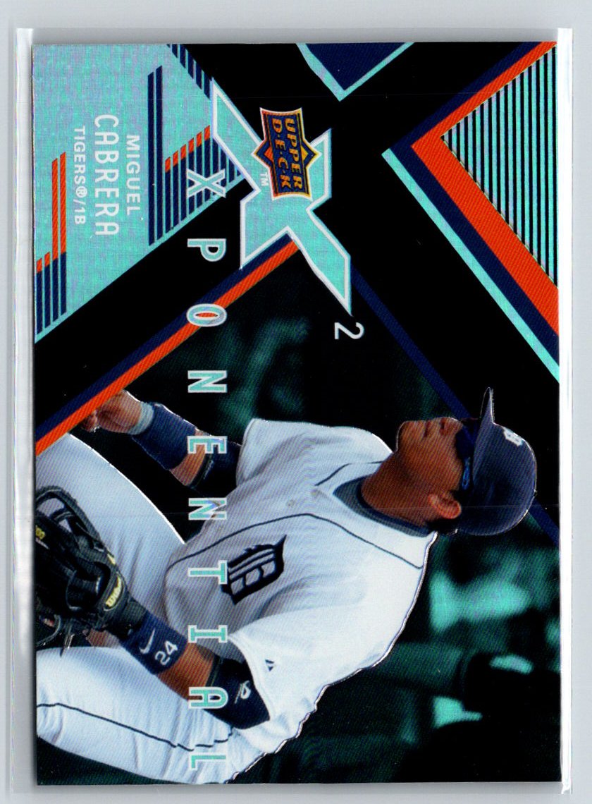 2008 Upper Deck X #X2-MC Miguel Cabrera Xponential 2 Q14