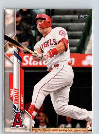 2020 Topps #1 Mike Trout : Santa Belt Q15