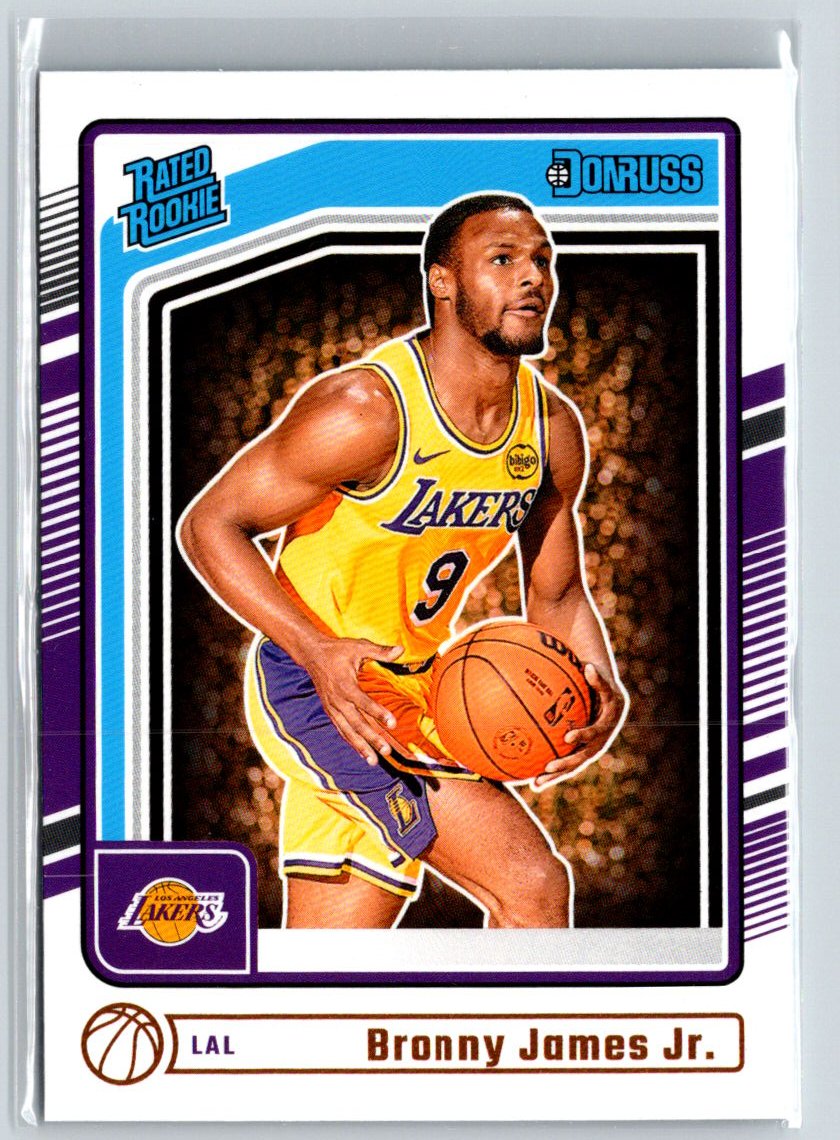 2024-25 Donruss #243 Bronny James Jr. Q15