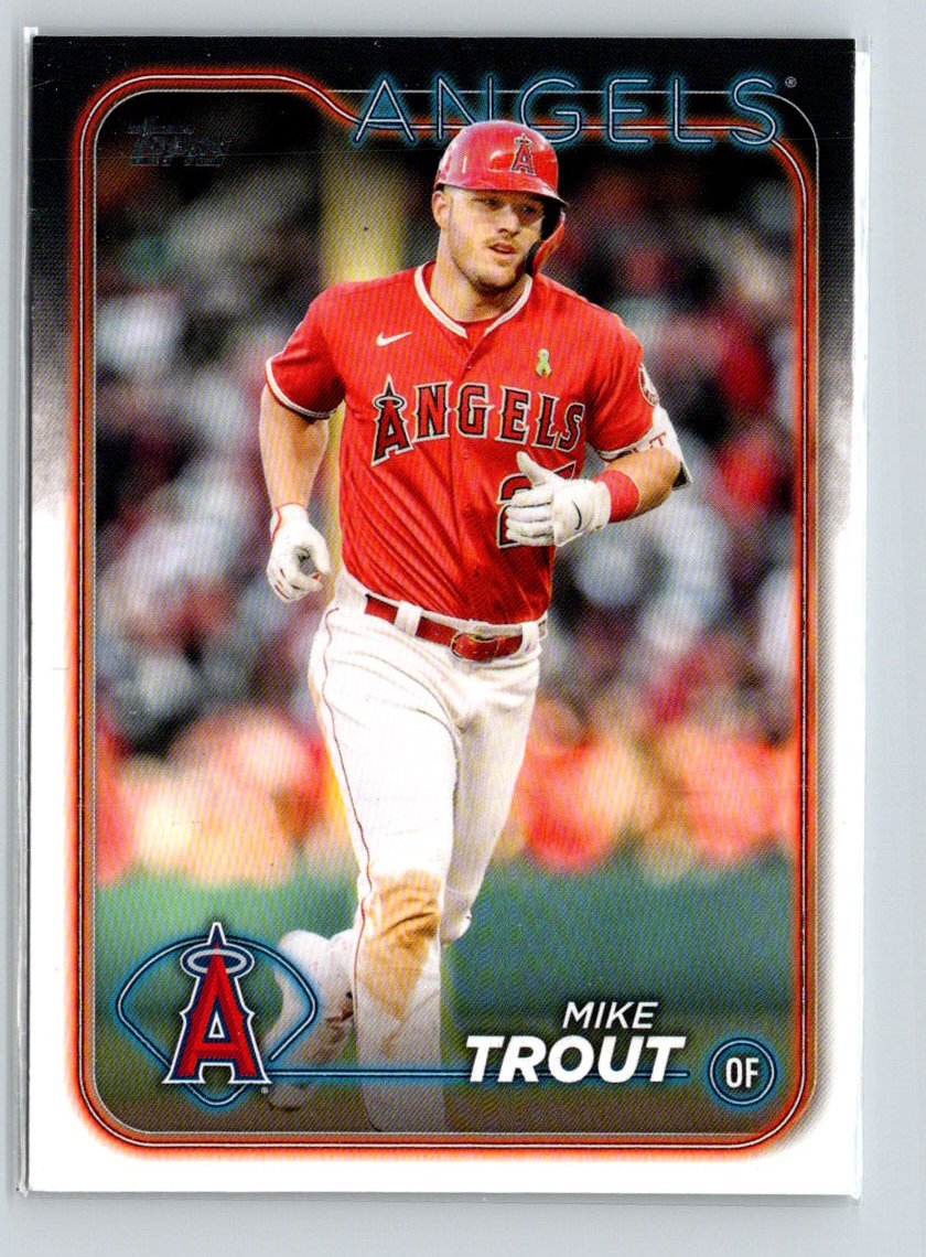 2024 Topps #OTC-1 Mike Trout Oversized Flagship Collection Q16