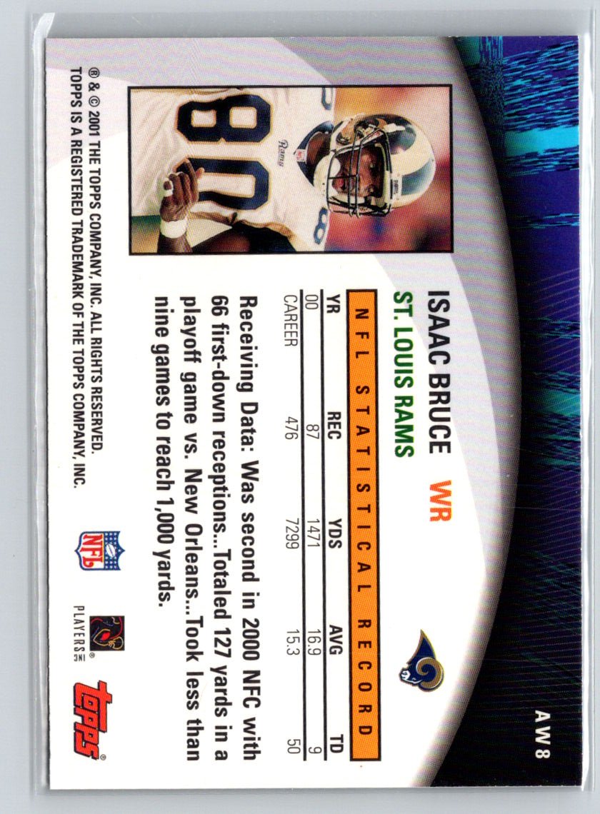 #AT8 2001 Topps All The Way Isaac Bruce