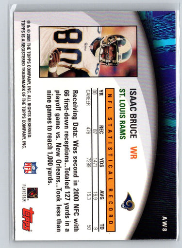 #AT8 2001 Topps All The Way Isaac Bruce