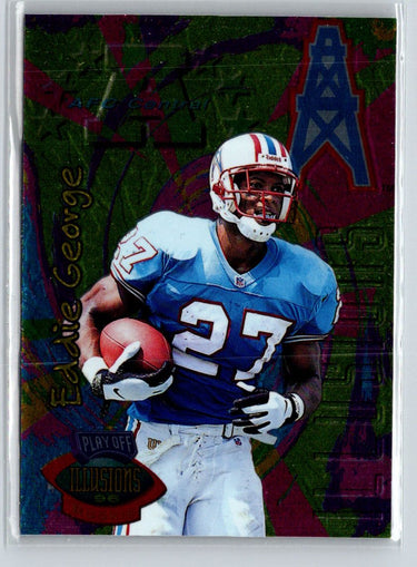 1996 Playoff Illusions #65 Eddie George Q16