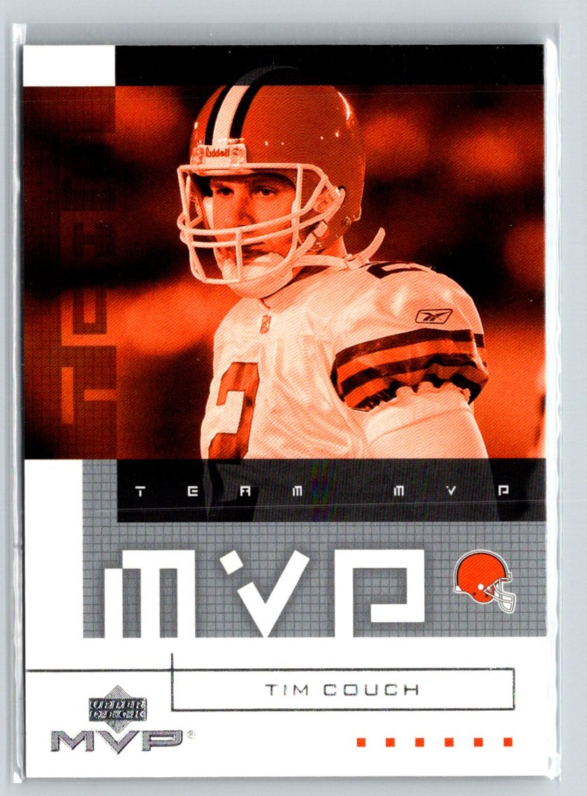 2002 Upper Deck MVP #TM-4 Tim Couch Team MVP Q16