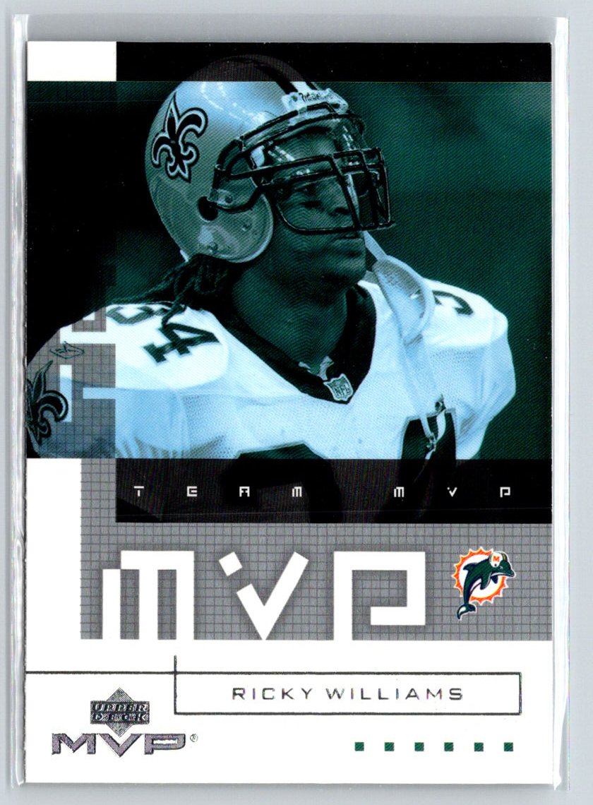 2002 Upper Deck MVP #TM-10 Ricky Williams Team MVP Q17