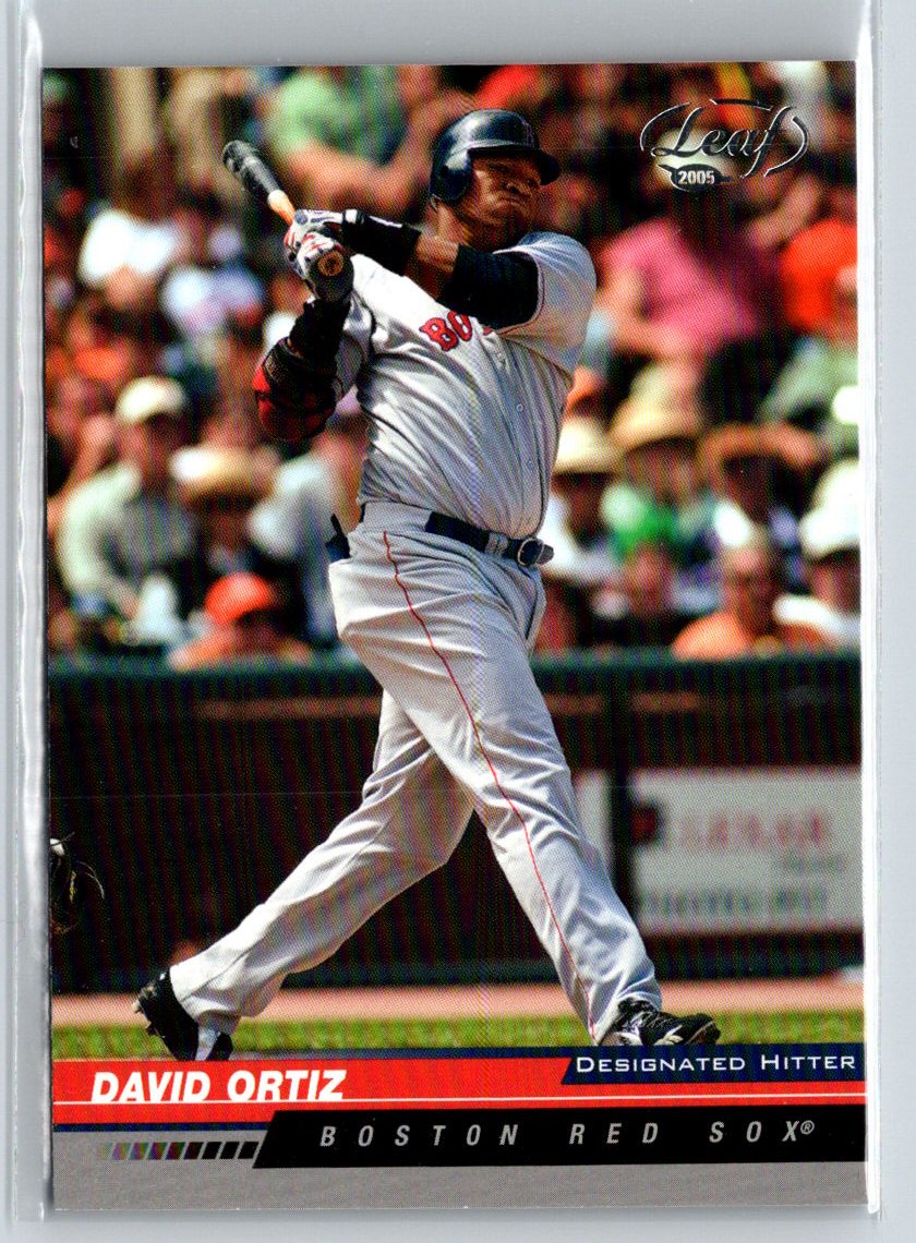 2005 Leaf #31 David Ortiz Q17
