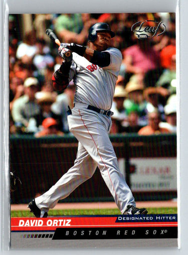 2005 Leaf #31 David Ortiz Q17