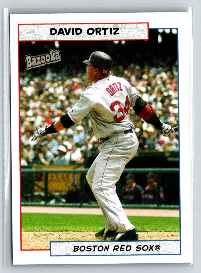 2005 Bazooka #168 David Ortiz Q17