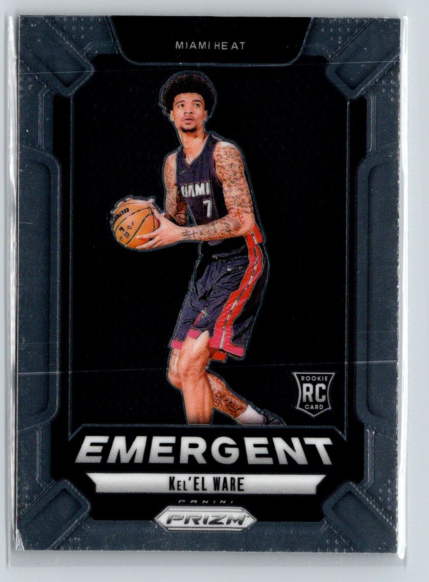 2024-25 Panini Prizm #2 Kel'el Ware Emergent Prizms Green Q17