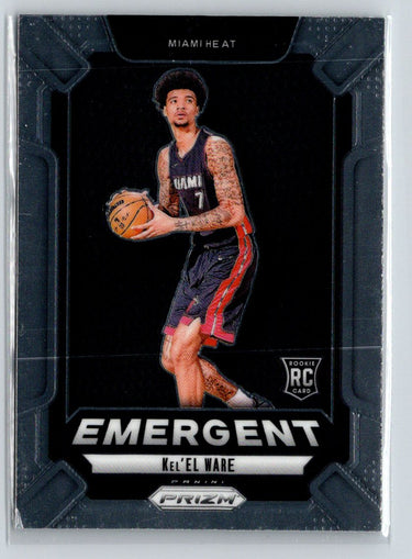 2024-25 Panini Prizm #2 Kel'el Ware Emergent Prizms Green Q17