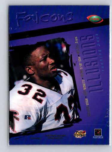 1996 Playoff Illusions #68 Jamal Anderson Q18