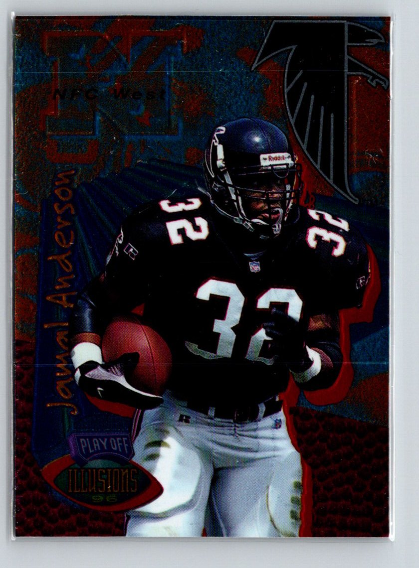 1996 Playoff Illusions #68 Jamal Anderson Q18