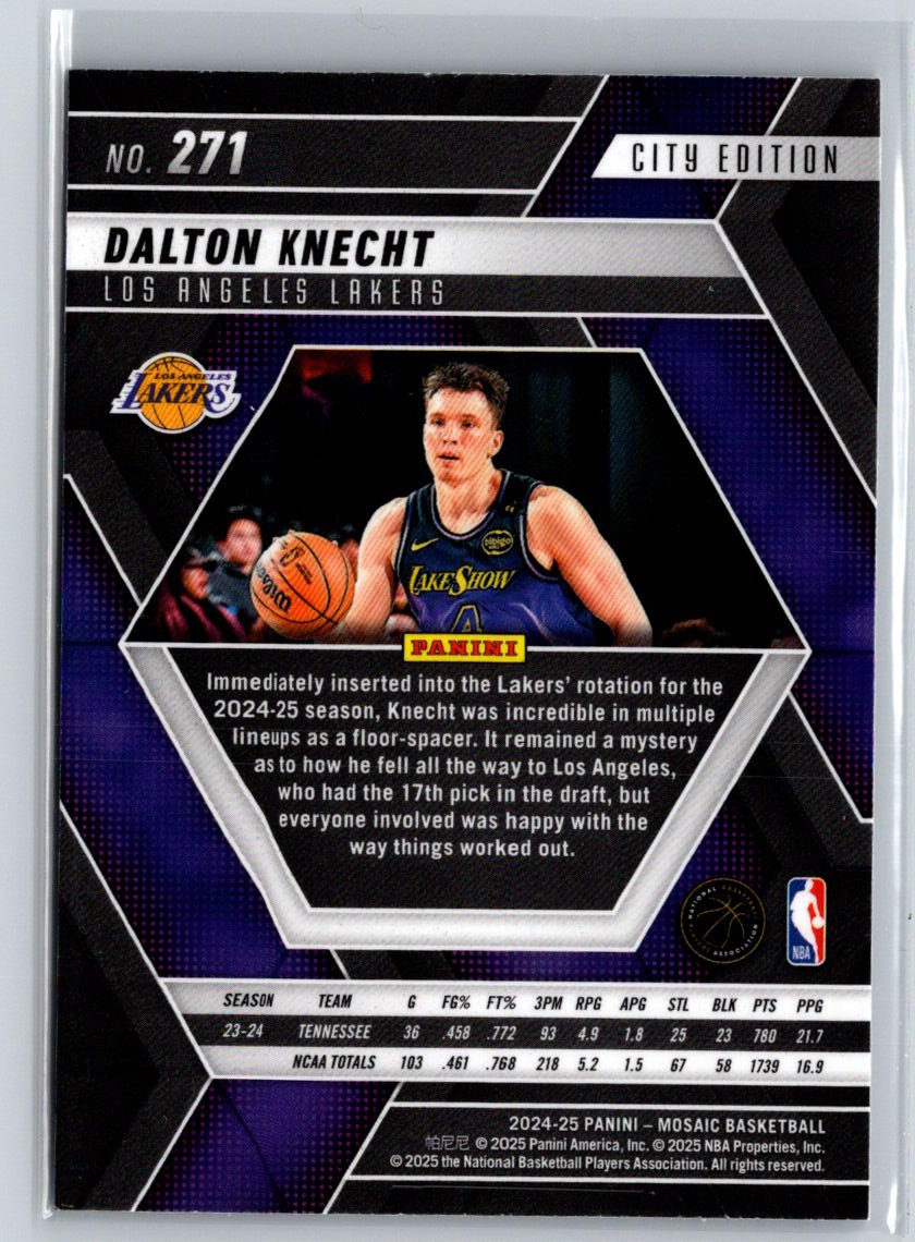 2024-25 Panini Mosaic #271 Dalton Knecht Q18
