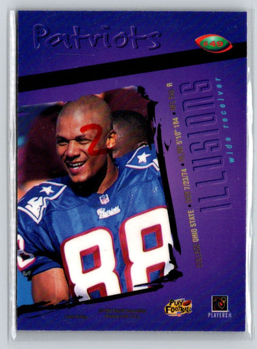 1996 Playoff Illusions #49 Terry Glenn Q19