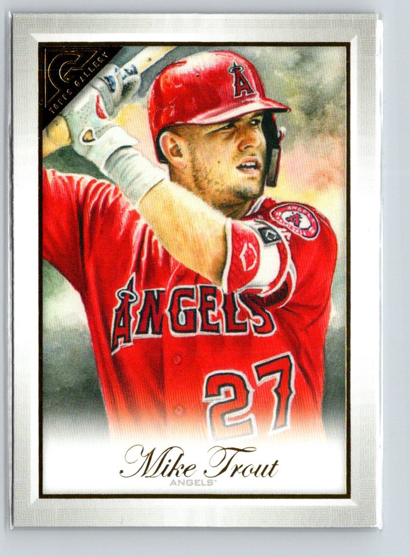 2019 Topps Gallery #105 Mike Trout Q19