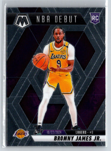 2024-25 Panini Mosaic #262 Bronny James Jr. Q19