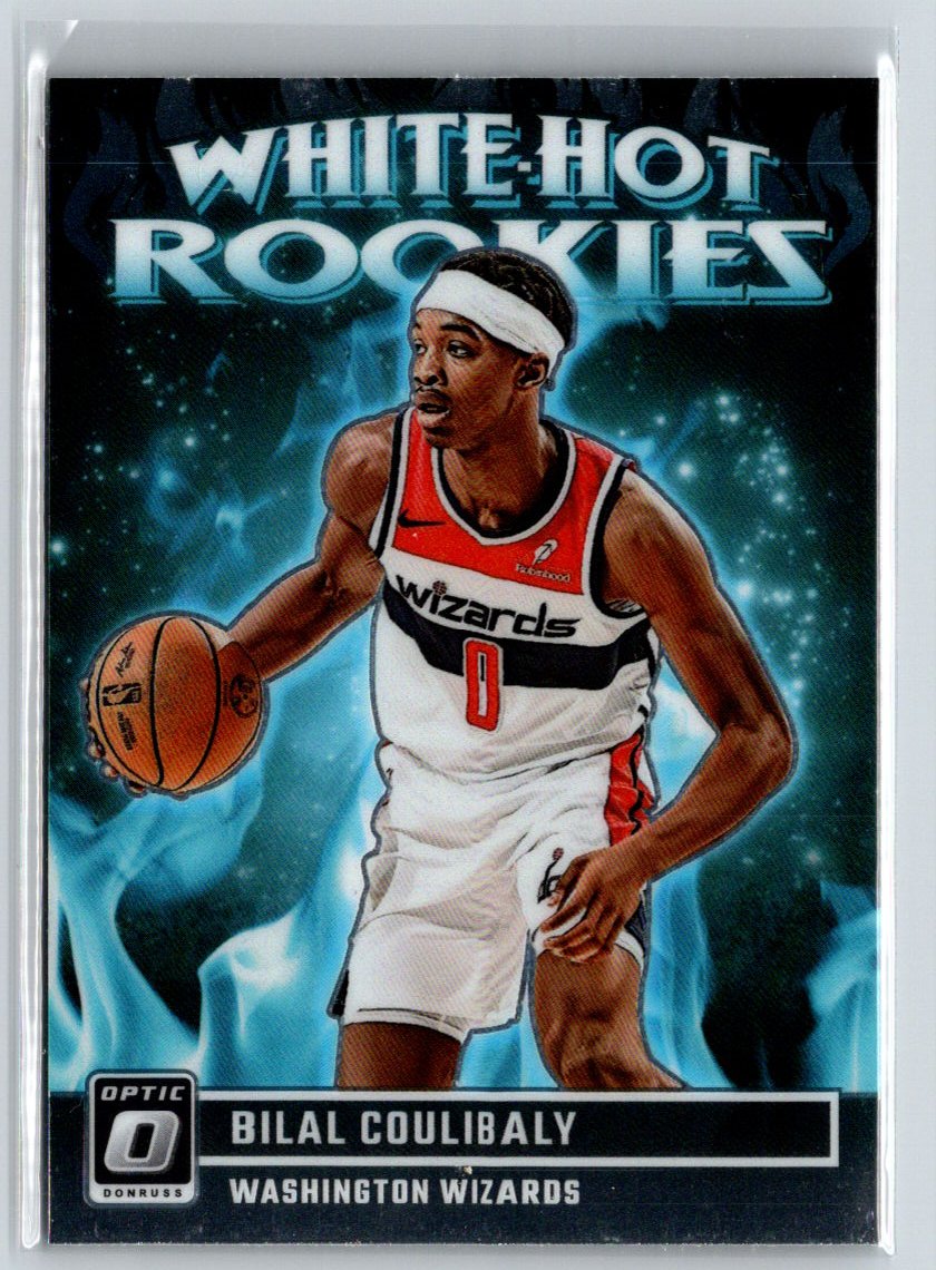 2023-24 Donruss Optic #4 Bilal Coulibaly White Hot Rookies Q19