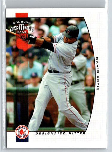 2005 Donruss Team Heroes #55 David Ortiz Q20