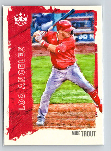 2021 Panini Diamond Kings #83 Mike Trout Q20