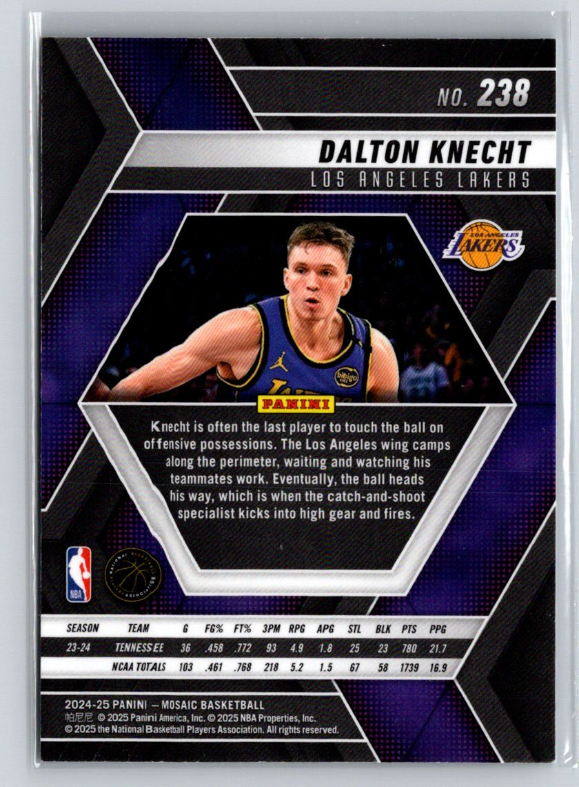 2024-25 Panini Mosaic #238 Dalton Knecht Q20