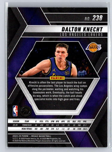 2024-25 Panini Mosaic #238 Dalton Knecht Q20