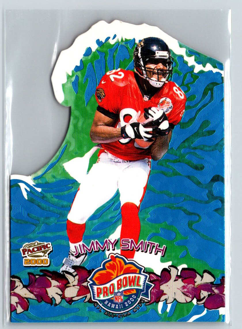 2000 Pacific #8 Jimmy Smith Pro Bowl Die Cuts Q20